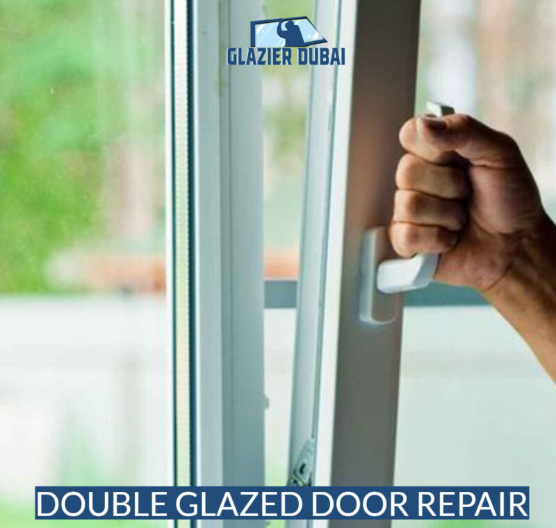 Double glazed door repair