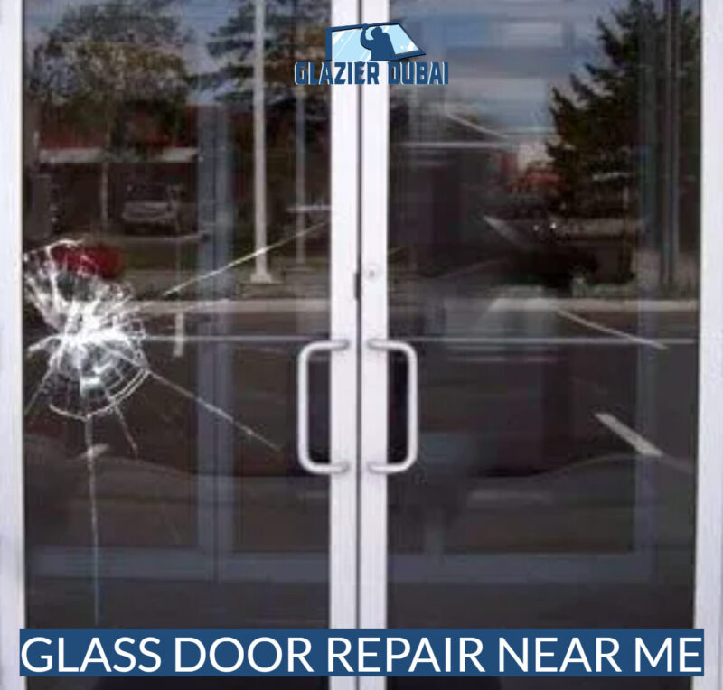 Glass door repair near me