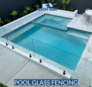 Pool glass fencing