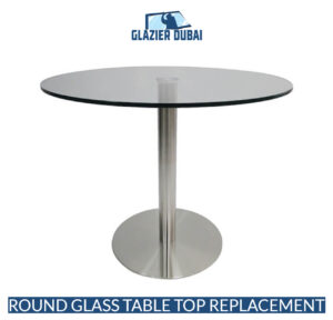 Round glass table top replacement
