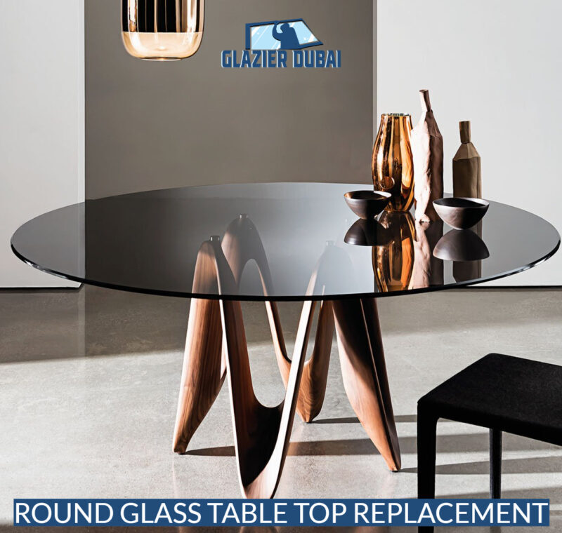 Round glass table top replacement
