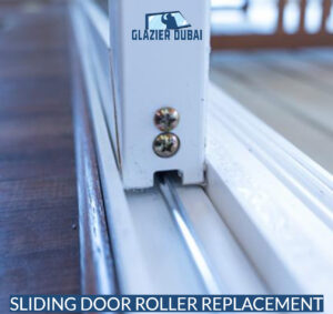 Sliding door roller replacement