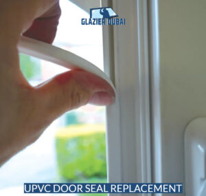 UPVC door seal replacement